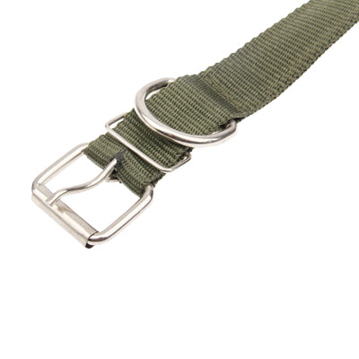 New Style Durable Canvas Dog Collar Pets Neck Strap