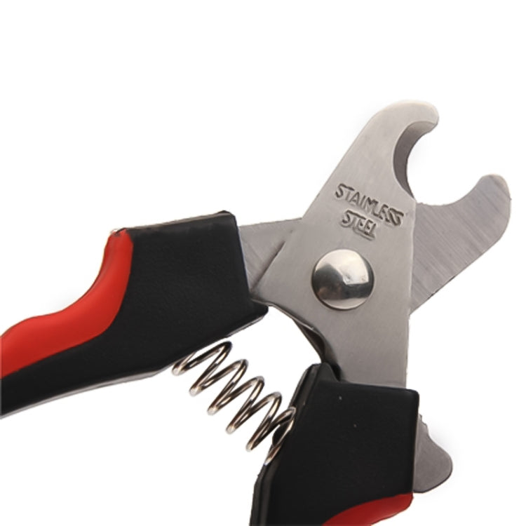 Pet Nail Scissors and Paw Nail File Tool Set(Black)