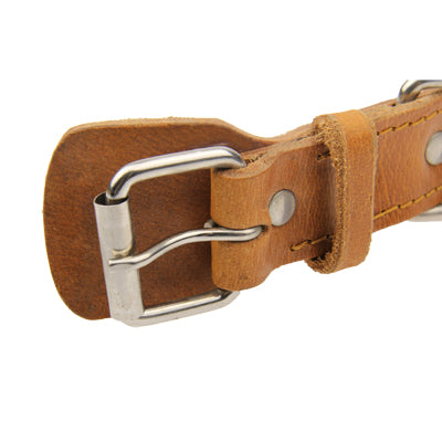 New Style Durable Synthetic Leather Dog Collar Pets Neck Strap (Size: 66 x 3.0cm)