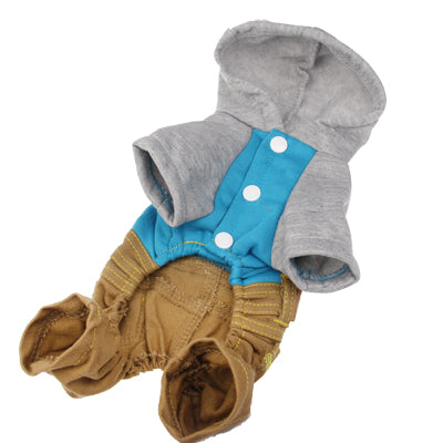 Spring & Autumn Western Denim Clothes for Dogs,
