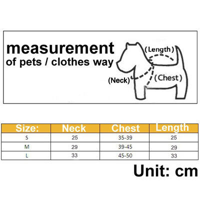 Cool FBI Style Warm Coat Dog Clothes / Pet Clothes 4-Leg Holes