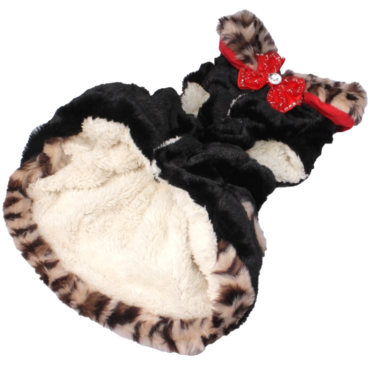 Stylish Plush Dog Coat Autumn / Winter Clothes