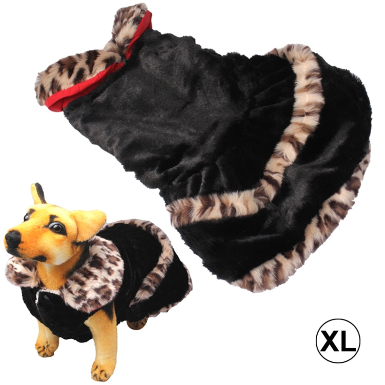 Stylish Plush Dog Coat Autumn / Winter Clothes