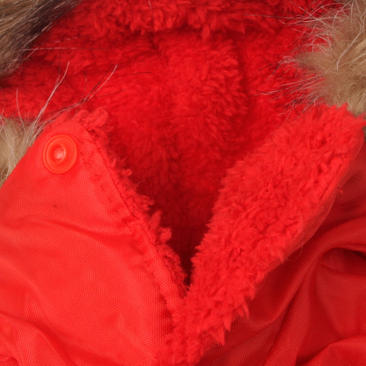 Air Force Uniform Style Dog Warm Coat Autumn / Winter Clothes