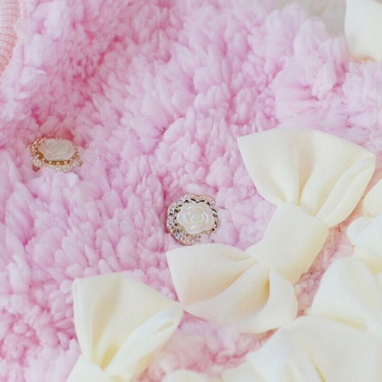 Bowknot Dress for Dog Clothes / Pet Clothes ( Size:S )(Pink)