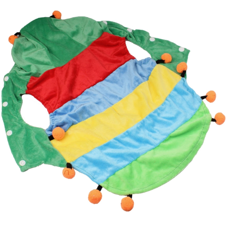Dog Clothes Velvet Caterpillar Design Pet Clothing