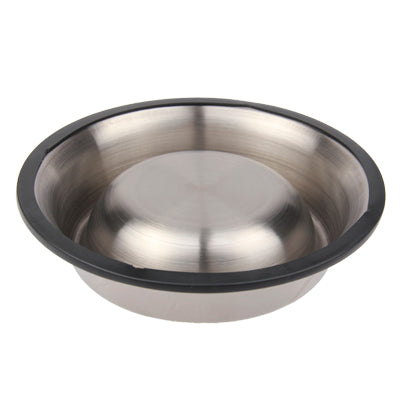 Metal Dog Cat Pet Bowl Stainless Steel Food Dish Skidproof,Small Size