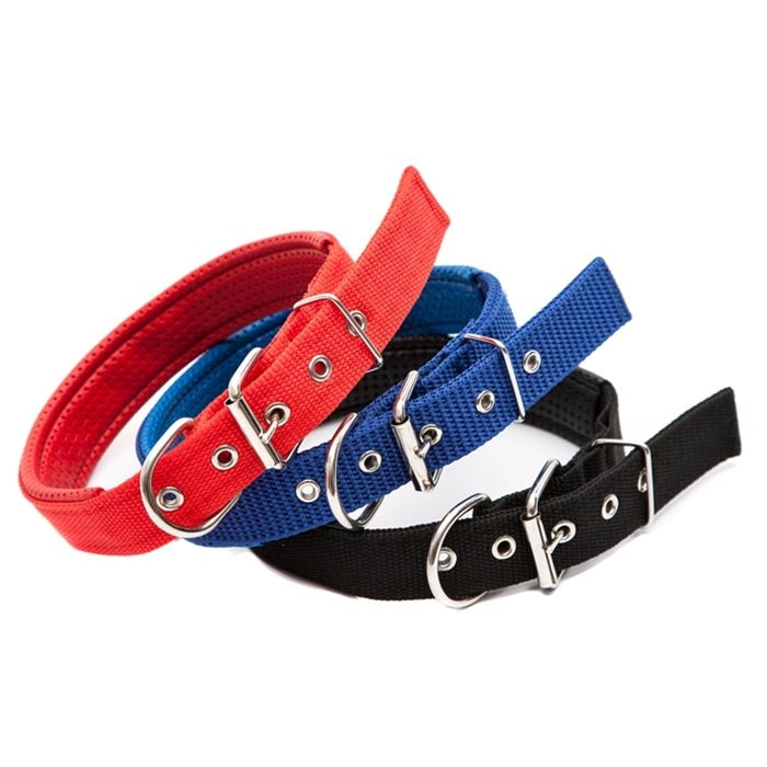 Foam Cotton Polyester Pet Collars Pet Neck Strap Dog Neckband Cats Dogs Collars, 1.5cm x 39cm