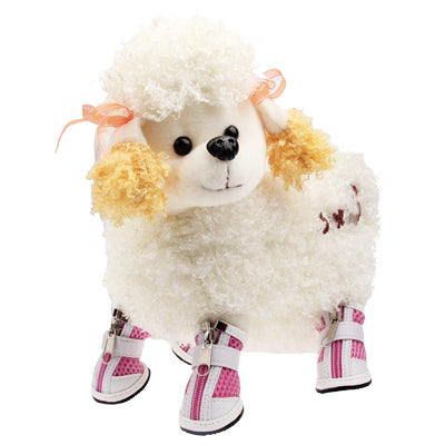 New Fashion Anti-Skidding Dog Shoes / Pet Shoes, Breathable Pet Footwear (4pcs in one pakege and the Price for 4pcs),