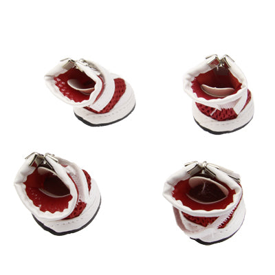 New Fashion Anti-Skidding Dog Shoes / Pet Shoes, Breathable Pet Footwear (4pcs in one pakege and the Price for 4pcs),