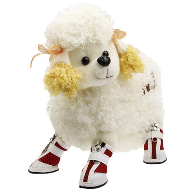 New Fashion Anti-Skidding Dog Shoes / Pet Shoes, Breathable Pet Footwear (4pcs in one pakege and the Price for 4pcs),