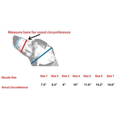 Adjustable PU Leather Basket Cage Muzzle for Pet Dog Fashion Muzzle Size #6