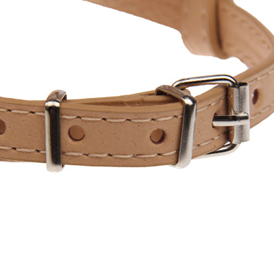 High Quality Adjustable PU Leather Basket Cage Muzzle for Pet Dog Fashion Muzzle Size #1