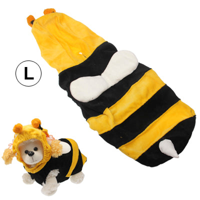 Bee Style Pet Puppy Clothes Dog Doggie Shirt Apparel