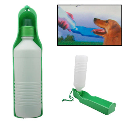 500ml Outdoor Portable Dog / Pet Water Bottle (Random Color Delivery)