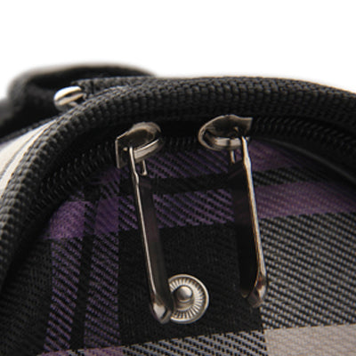 Grid Pattern Travel Totes Dog Carrier Bags, Size: 34 x 16 x 23cm