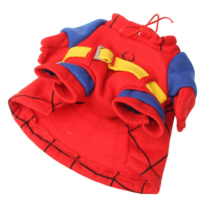 Pet Dogs Cute Outfit Spider-man Costumes Clothes Super Cool