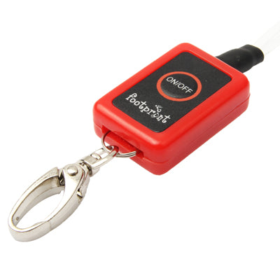 Optical Fiber 3-Mode Luminous Pet Decoration Necklace Strap