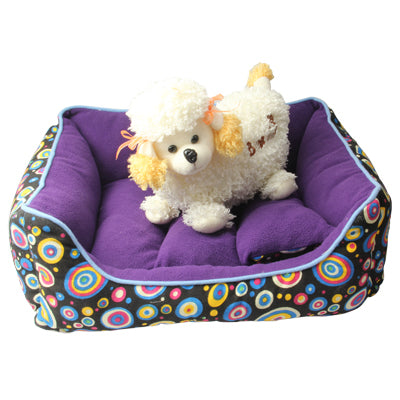 Can Washable Fantasy Rectangular Nest / Pet Kennel / Dog Bed / Pet Nest / Dog Sofa, Random Color Delivery