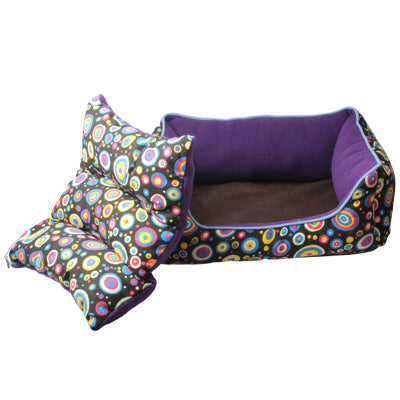 Can Washable Fantasy Rectangular Nest / Pet Kennel / Dog Bed / Pet Nest / Dog Sofa, Random Color Delivery