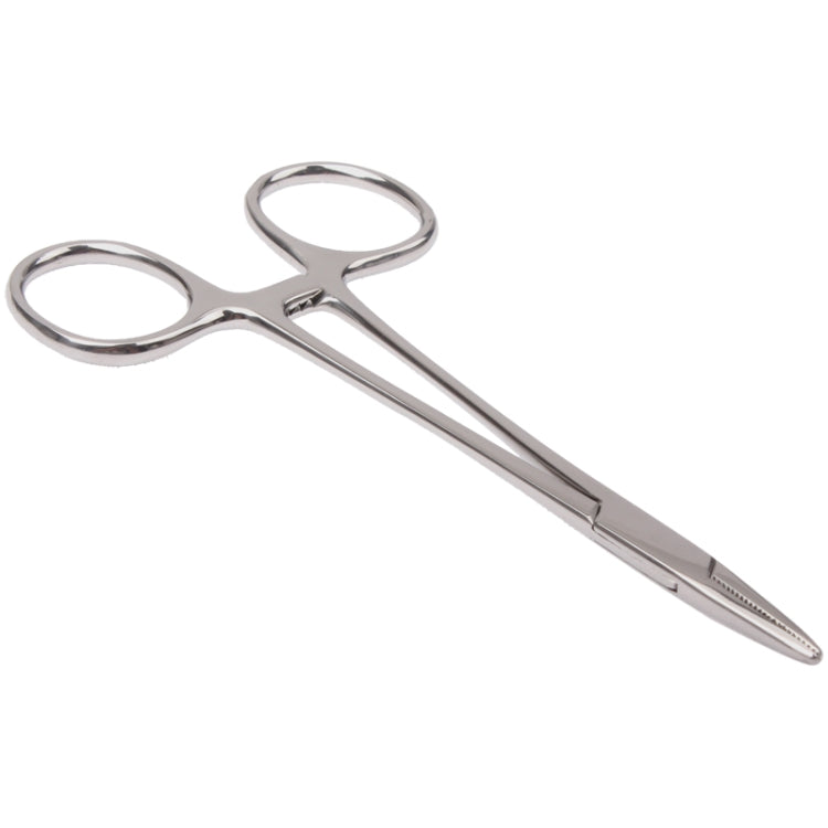 Pet Ear Forceps Hemostatic Ear Forceps Straight Head Pet Beauty Product(Silver)