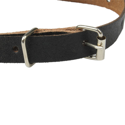 Adjustable Leather Basket Cage Muzzle for Pet Dog Fashion Muzzle, Size: S(Black)