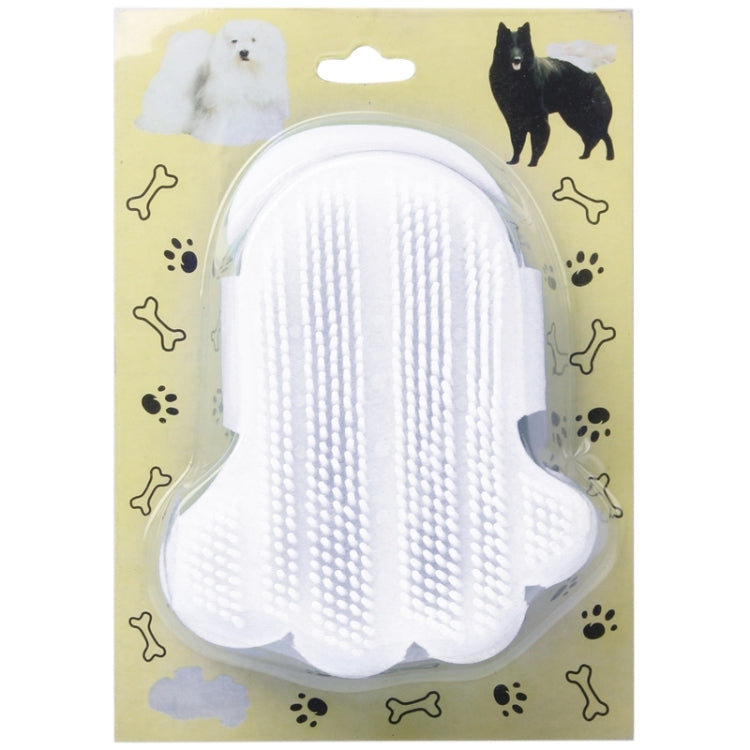 Pet Dog Cat Grooming Bath Massage Glove Brush Comb