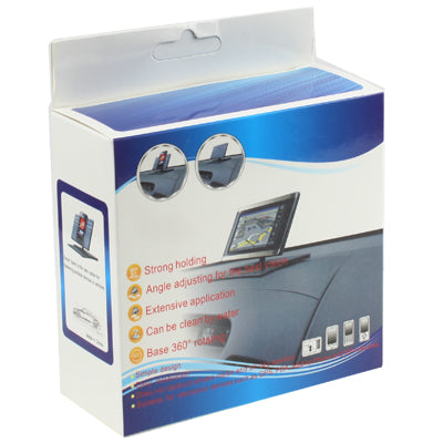 Car Dash Stand Mount Dashboard Holder for iPhone 5, 4 & 4S, Galaxy, Mobile Phones, GPS, PDA and MP3, MP4 Devices(Black)