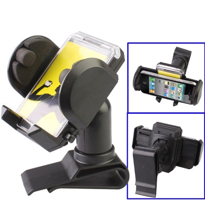 Scalable Car Sun Visor Mount for iPhone 4 & 4S / GPS / PDA / MP3 / MP4(Black)