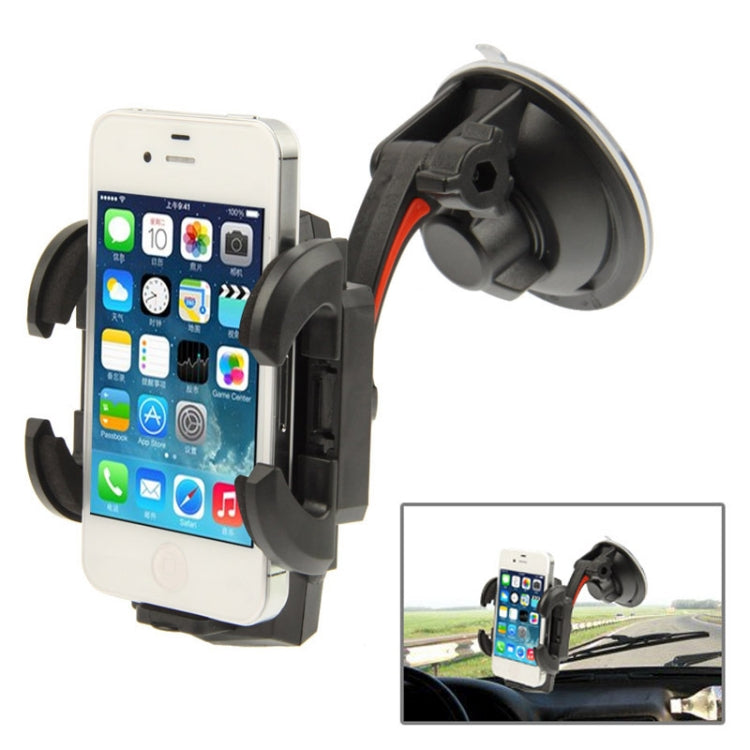 Car Universal Multi-Direction Holder , For iPhone, Galaxy, Sony, Lenovo, HTC, Huawei, and other Smartphones of Width:5-10cm (XWJ-13HD)(Black)