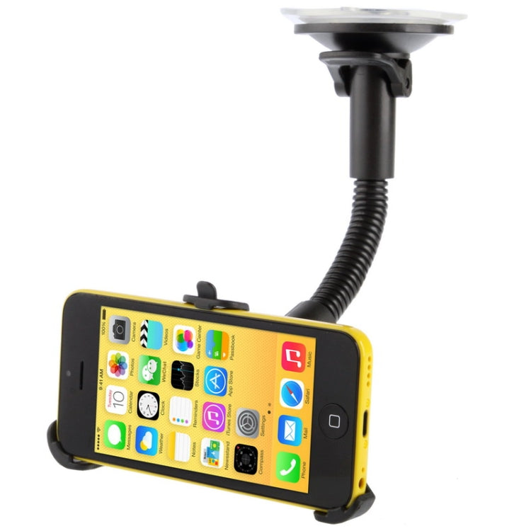 Car Sucker Holder for iPhone 5C(Black)