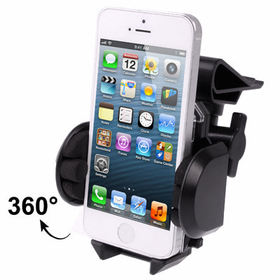 Universal Car Holder for iPhone 5 / iPhone 4 & 4S / Other Mobile Phone, Support 360 Degree Rotation