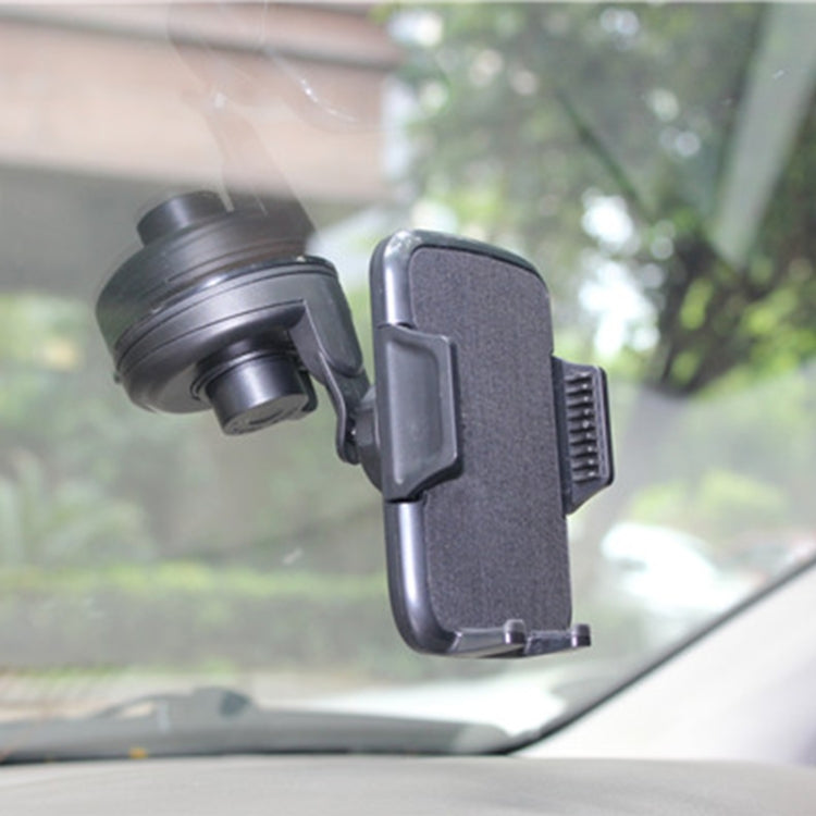Suction Cup 360 Degree Rotatable Car Holder, For iPhone, Galaxy, Huawei, Xiaomi, LG, HTC and Other Smart Phones(Black)