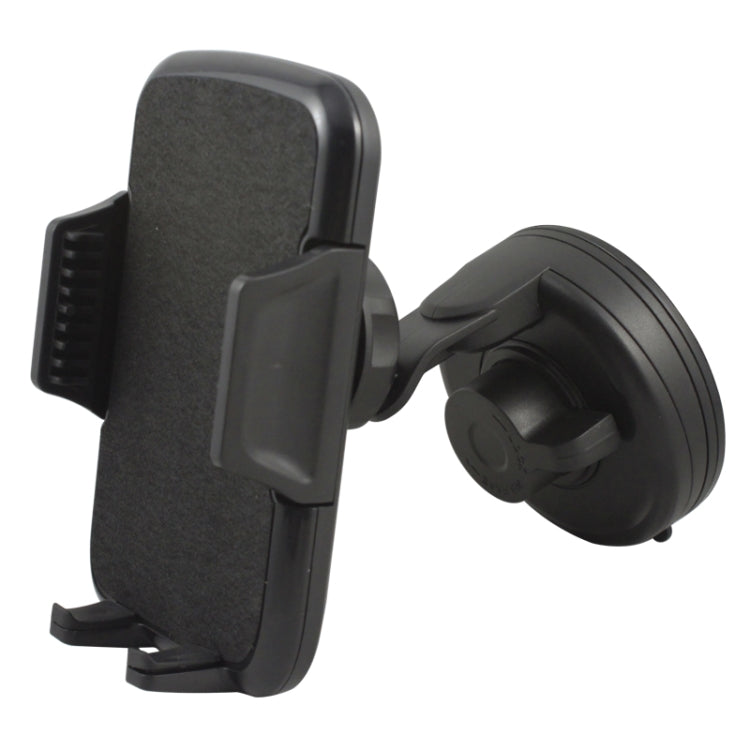 Suction Cup 360 Degree Rotatable Car Holder, For iPhone, Galaxy, Huawei, Xiaomi, LG, HTC and Other Smart Phones(Black)