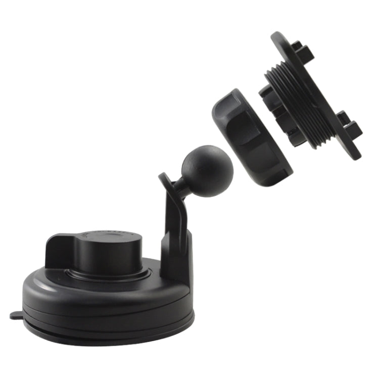Suction Cup 360 Degree Rotatable Car Holder, For iPhone, Galaxy, Huawei, Xiaomi, LG, HTC and Other Smart Phones(Black)