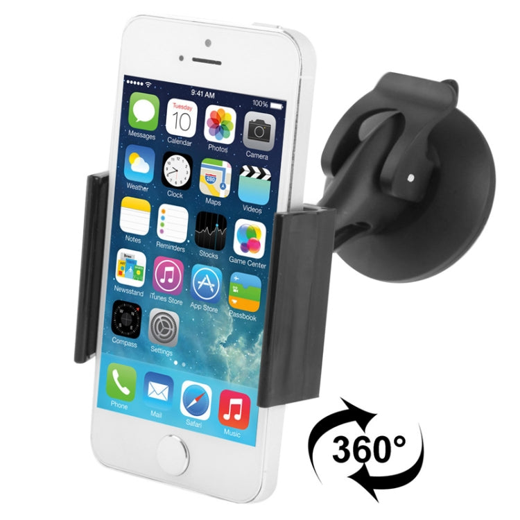 Universal Car Holder for iPhone 5 & 5S & 5C / iPhone 4 & 4S / Other Mobile Phones / MP4 / PDA, Support 360 Degree Rotation, Width: 35-90mm