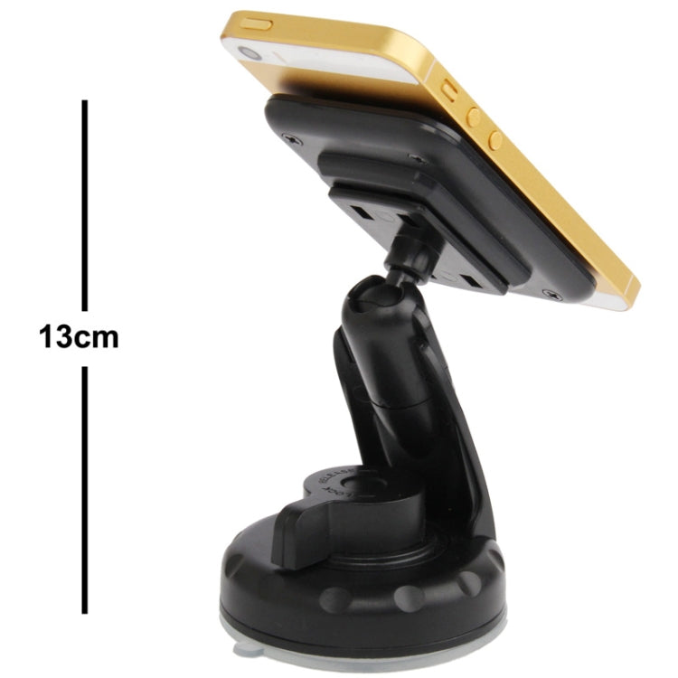 Shock-proof / 360 Rotating Angle Universal Car Windshield Mount Suck Holder, For iPhone, Galaxy, Sony, Lenovo, HTC, Huawei, and other Smartphones(Black)