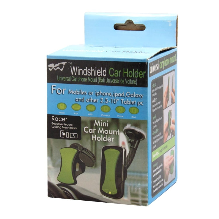 Young Player Mini Universal 360 Degree Rotatable Stick Windshield Car Mount Holder, For iPhone, Galaxy, Huawei, Xiaomi, LG, HTC and Other Smart Phones