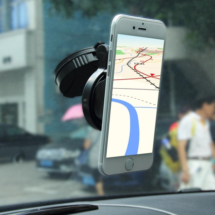 Young Player Mini Universal 360 Degree Rotatable Stick Windshield Car Mount Holder, For iPhone, Galaxy, Huawei, Xiaomi, LG, HTC and Other Smart Phones