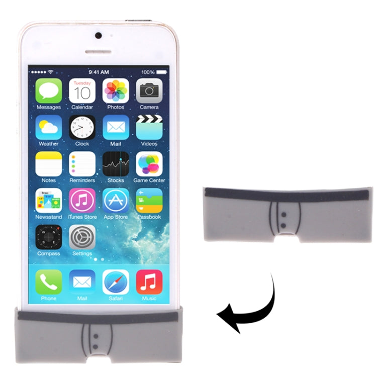 Silicone Material Briefs Protection Case / Home Button Sticker for iPhone 6 & 5 & 5S / 5C / 4 & 4S