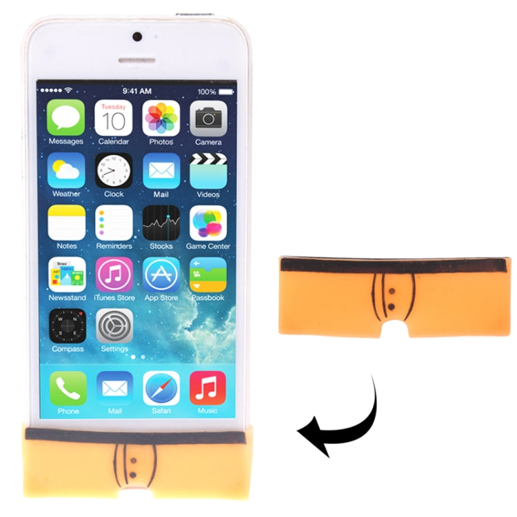 Silicone Material Briefs Protection Case / Home Button Sticker for iPhone 6 & 5 & 5S / 5C / 4 & 4S