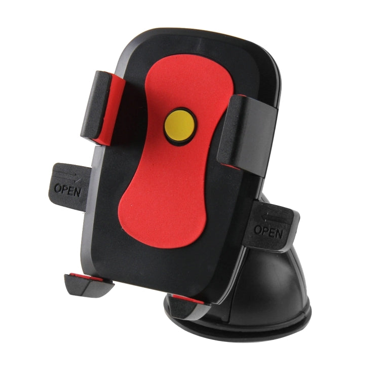 Universal 360 Degree Rotation Suction Cup Car Holder / Desktop Stand, Size Range: 4.8 - 5.5 Inch, For iPhone, Galaxy, Huawei, Xiaomi, Lenovo, Sony, LG, HTC and Other Smartphones(Black)