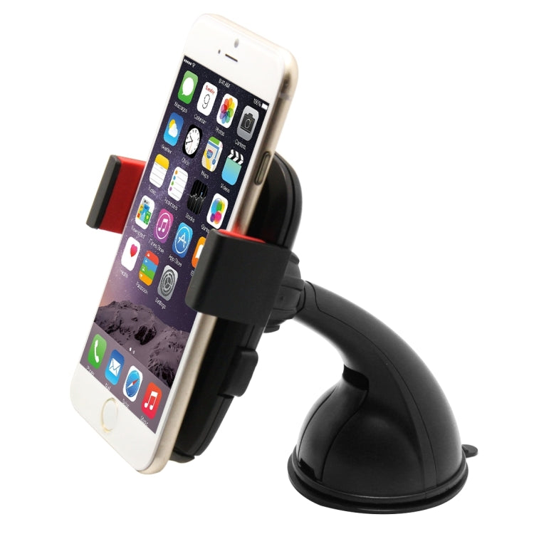 Universal 360 Degree Rotation Suction Cup Car Holder / Desktop Stand, Size Range: 4.8 - 5.5 Inch, For iPhone, Galaxy, Huawei, Xiaomi, Lenovo, Sony, LG, HTC and Other Smartphones(Black)