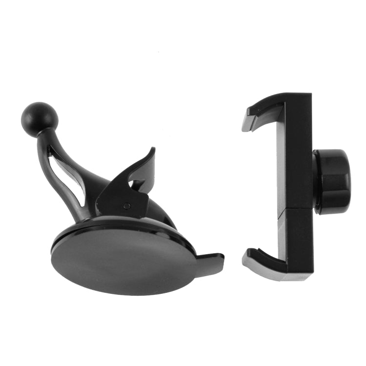 Universal 360 Degree Rotation Suction Cup Car Holder / Desktop Stand, Size Range: 5.5 - 7cm, For iPhone, Galaxy, Huawei, Xiaomi, Lenovo, Sony, LG, HTC and Other Smartphones(Black)