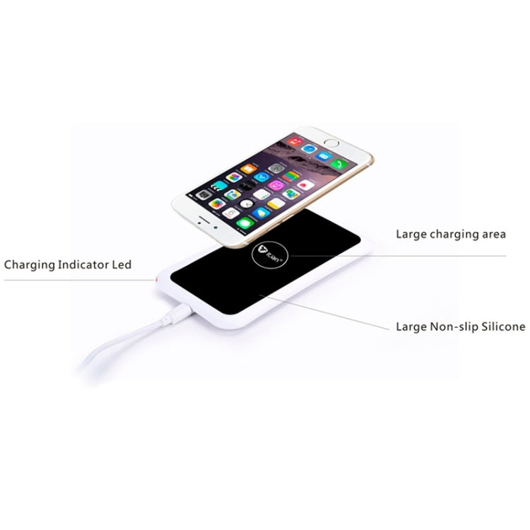 Itian Wireless Charger Transmitter Charging Plate and Receiver for iPhone 6