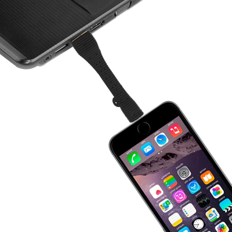 Portable 8 Pin to USB Data Cable for iPhone 6 & 6S / 5 / 5S / 5C / iPod / iPad mini, Length: 7cm