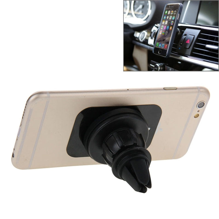 360 Degrees Rotating Strong-Magnetic Suction Cup Car Mount Holder, For iPhone 6 & 6 Plus iPhone 5 & 5C & 5S, Galaxy S6 / S5 / S IV, Sony, Nokia, Huawei, Lenovo(Black)
