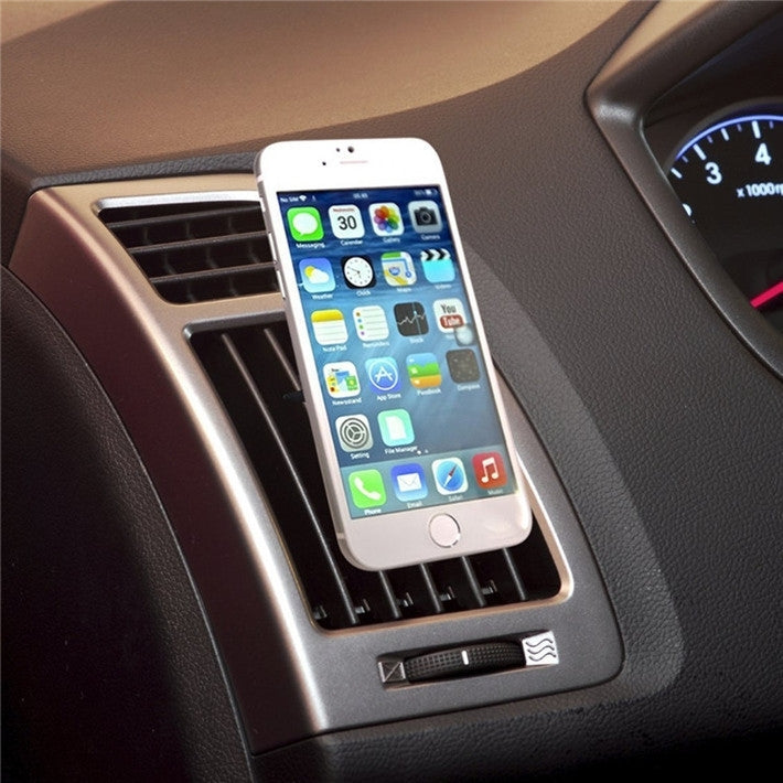 360 Degrees Rotating Strong-Magnetic Suction Cup Car Mount Holder, For iPhone 6 & 6 Plus iPhone 5 & 5C & 5S, Galaxy S6 / S5 / S IV, Sony, Nokia, Huawei, Lenovo(Black)