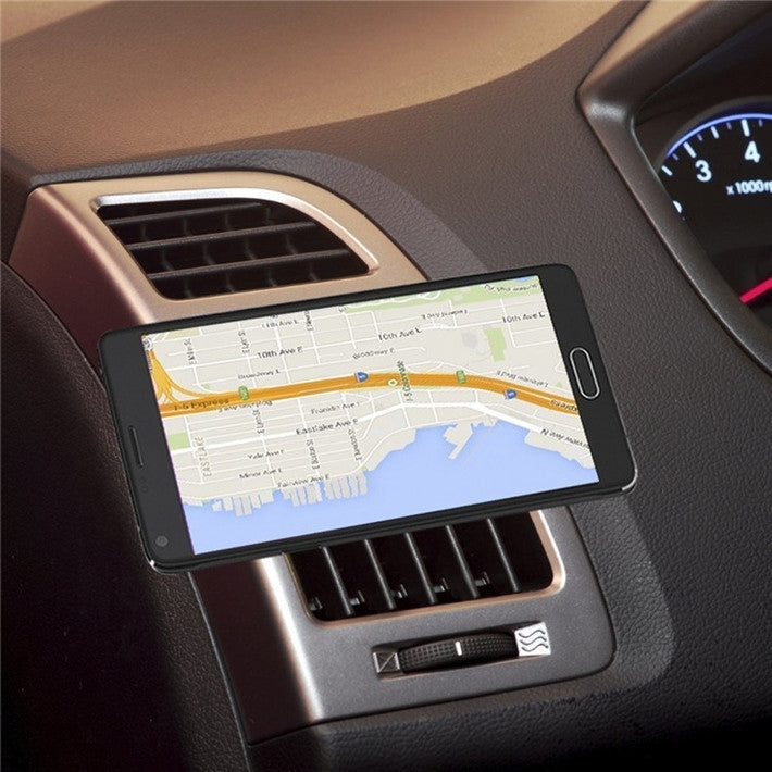 360 Degrees Rotating Strong-Magnetic Suction Cup Car Mount Holder, For iPhone 6 & 6 Plus iPhone 5 & 5C & 5S, Galaxy S6 / S5 / S IV, Sony, Nokia, Huawei, Lenovo(Black)