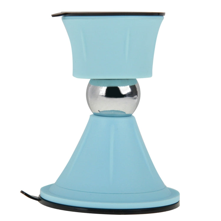 Funnel Style Double Suction Cup Magnet 360 Degrees Mini Car Holder for iPhone 6s & 6s Plus, iPhone 6 & 6 Plus, Galaxy S6 edge+ / S6, HTC, Sony